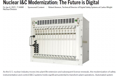 Nuclear I&C Modernization: The Future is Digital article preview